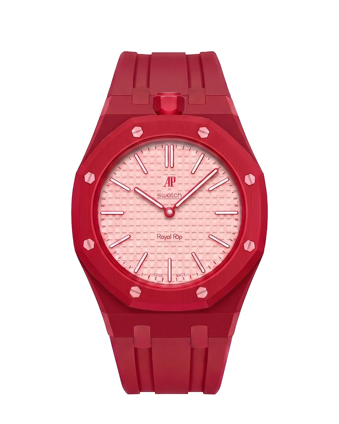 Rubber Strap Conversion for Royal Pop Otto Rosso