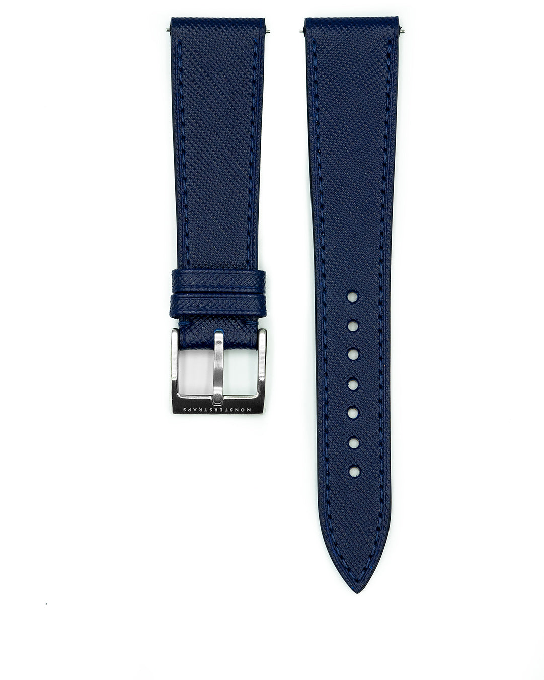 Saffiano Leather Strap (Navy)