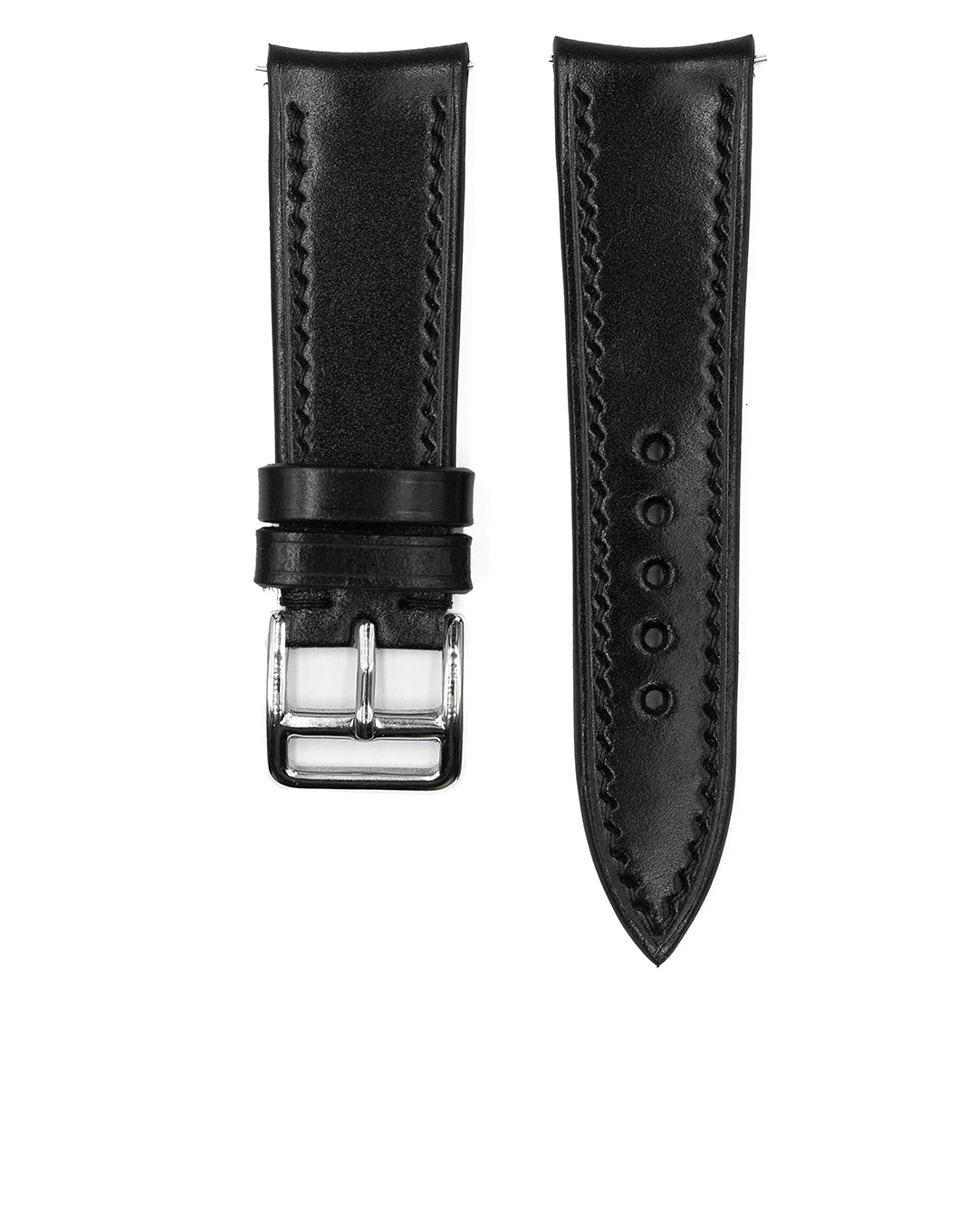 (19mm) Shell Cordovan - Black, XS