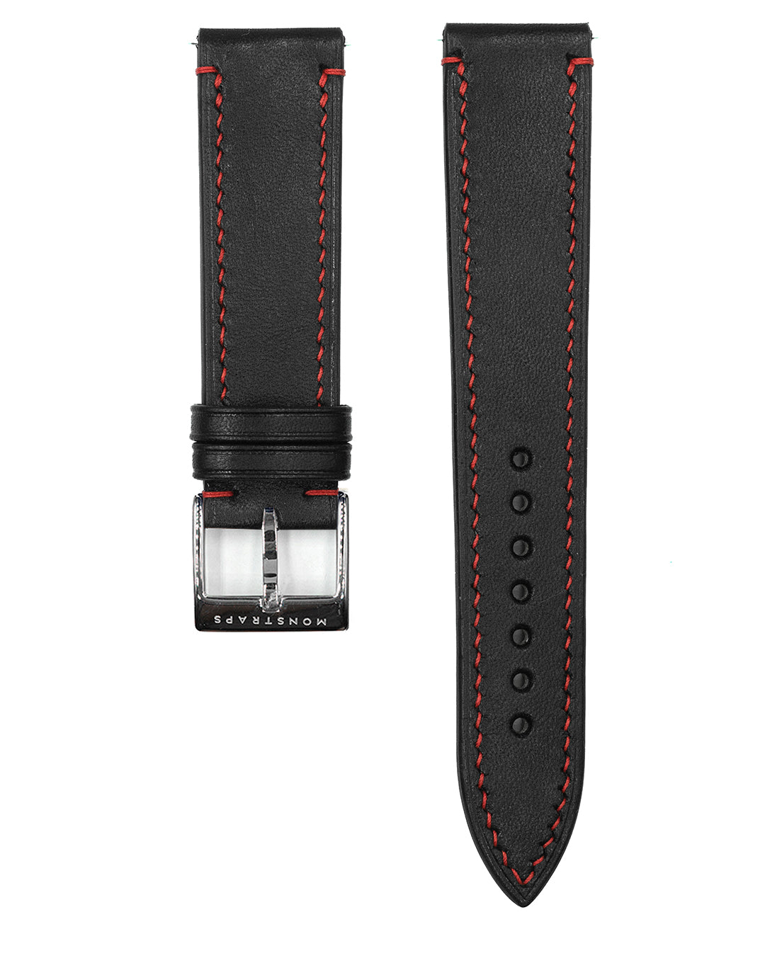 (20mm) Vintage Waxed Leather - Black