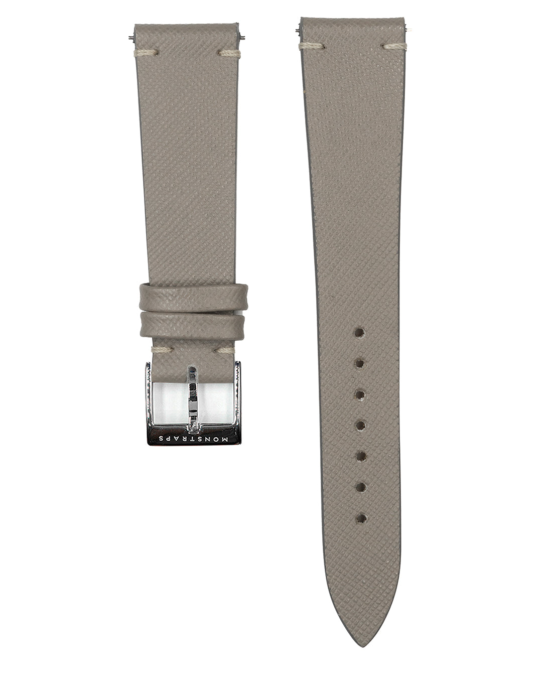 (20mm) Saffiano Leather - Warm Grey - Regular