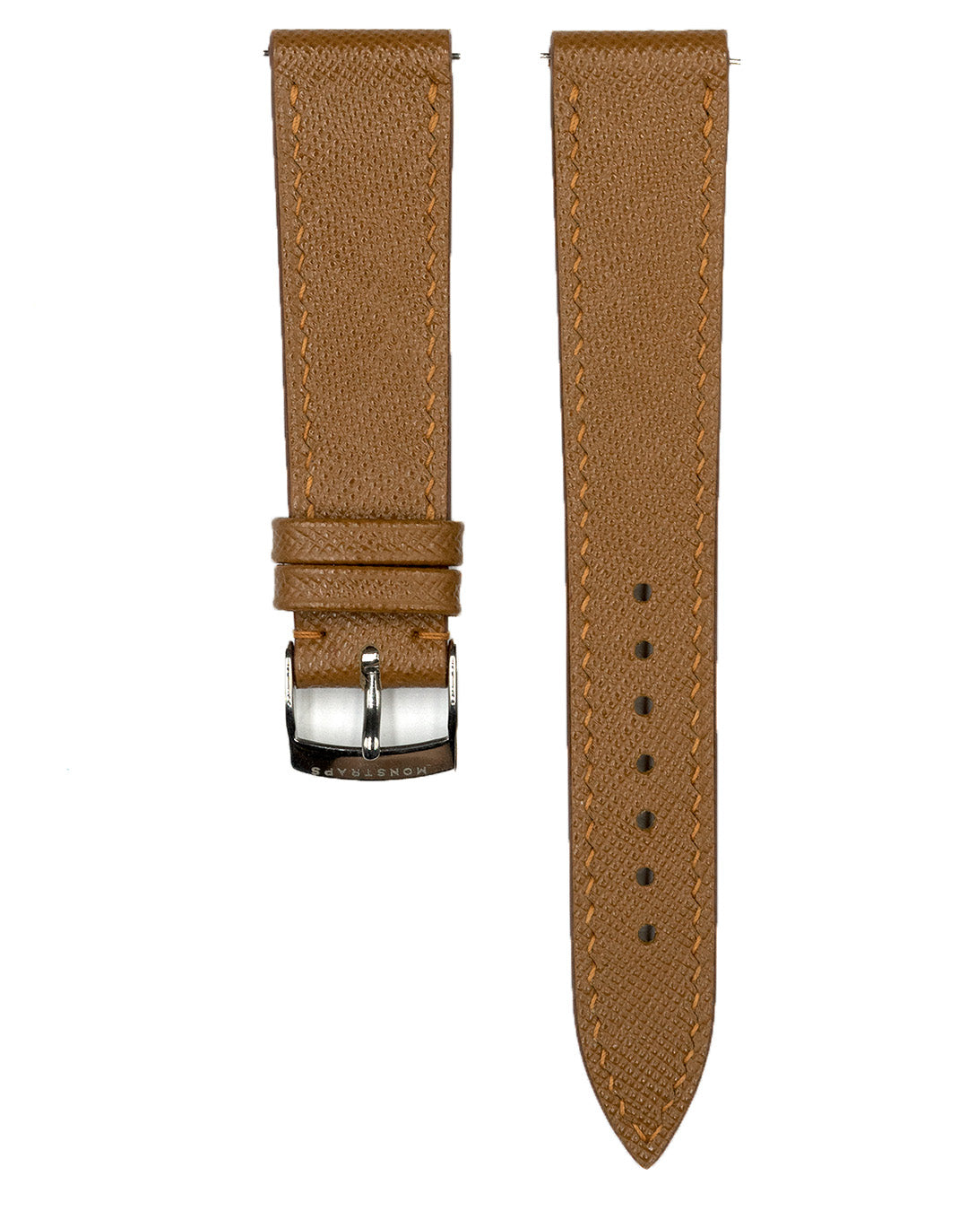 (19mm) Saffiano Leather - Tan, Regular