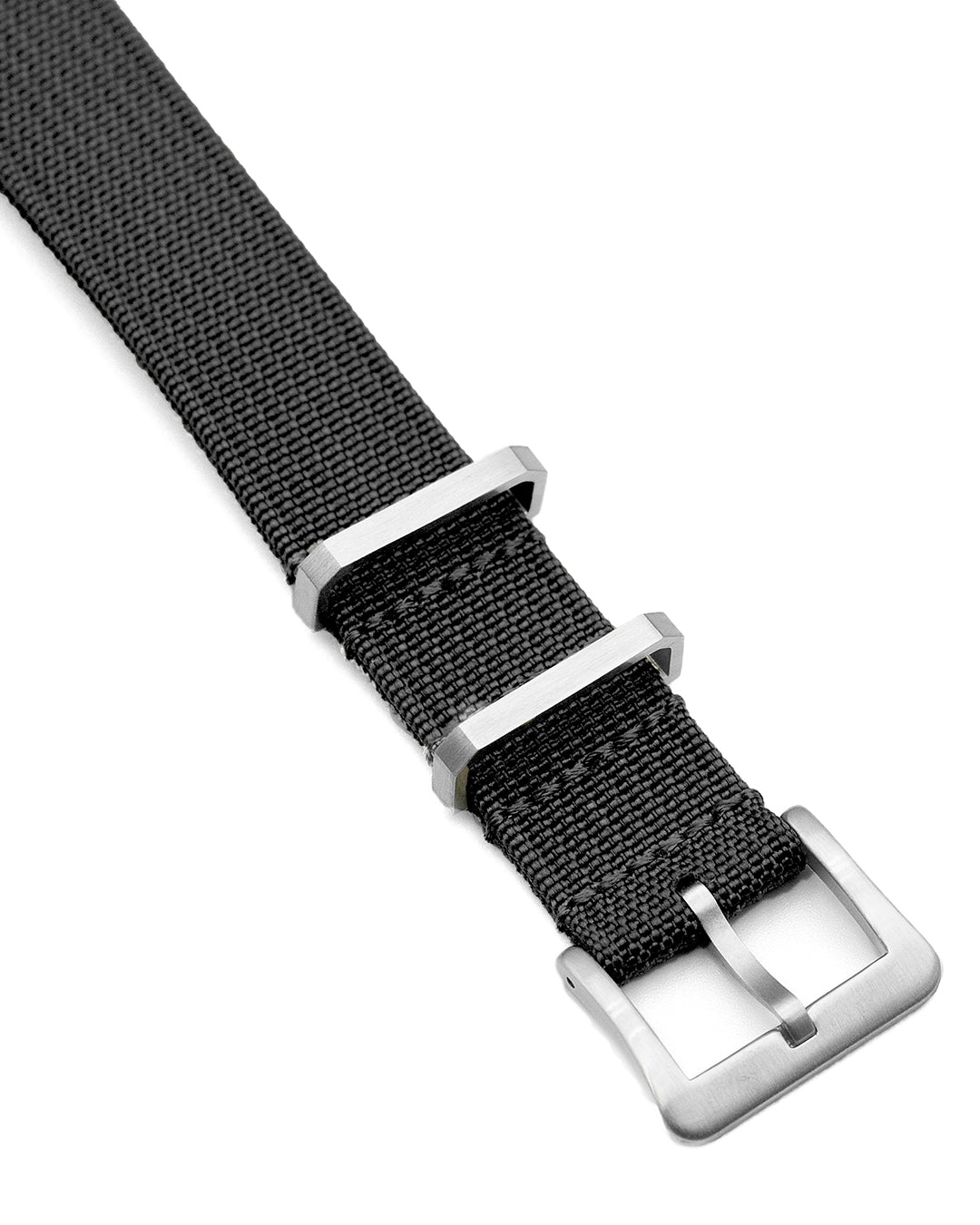 Nylon Vintage - 18mm Black (Double Pass)