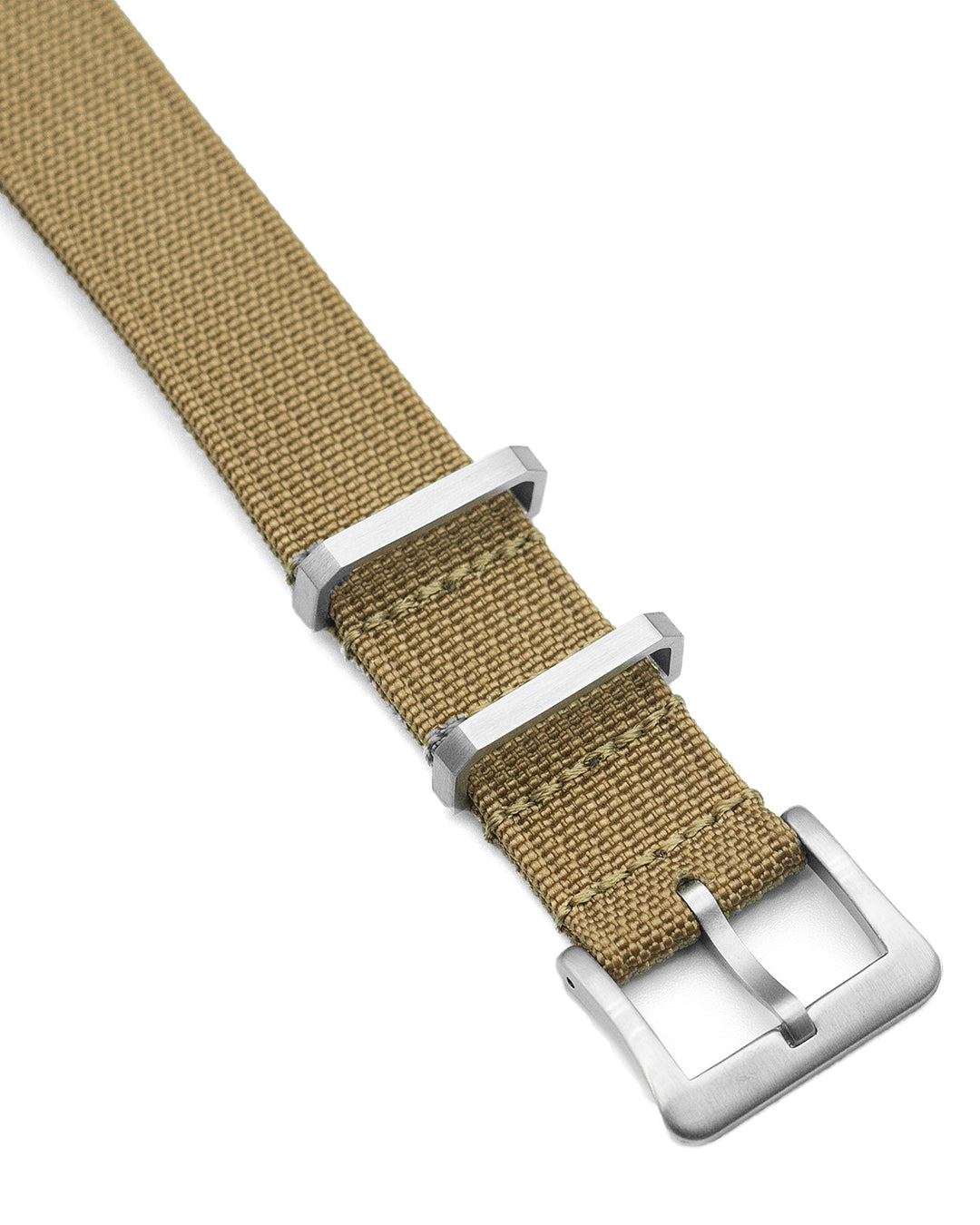 Nylon Vintage - 18mm Khaki (Double Pass)