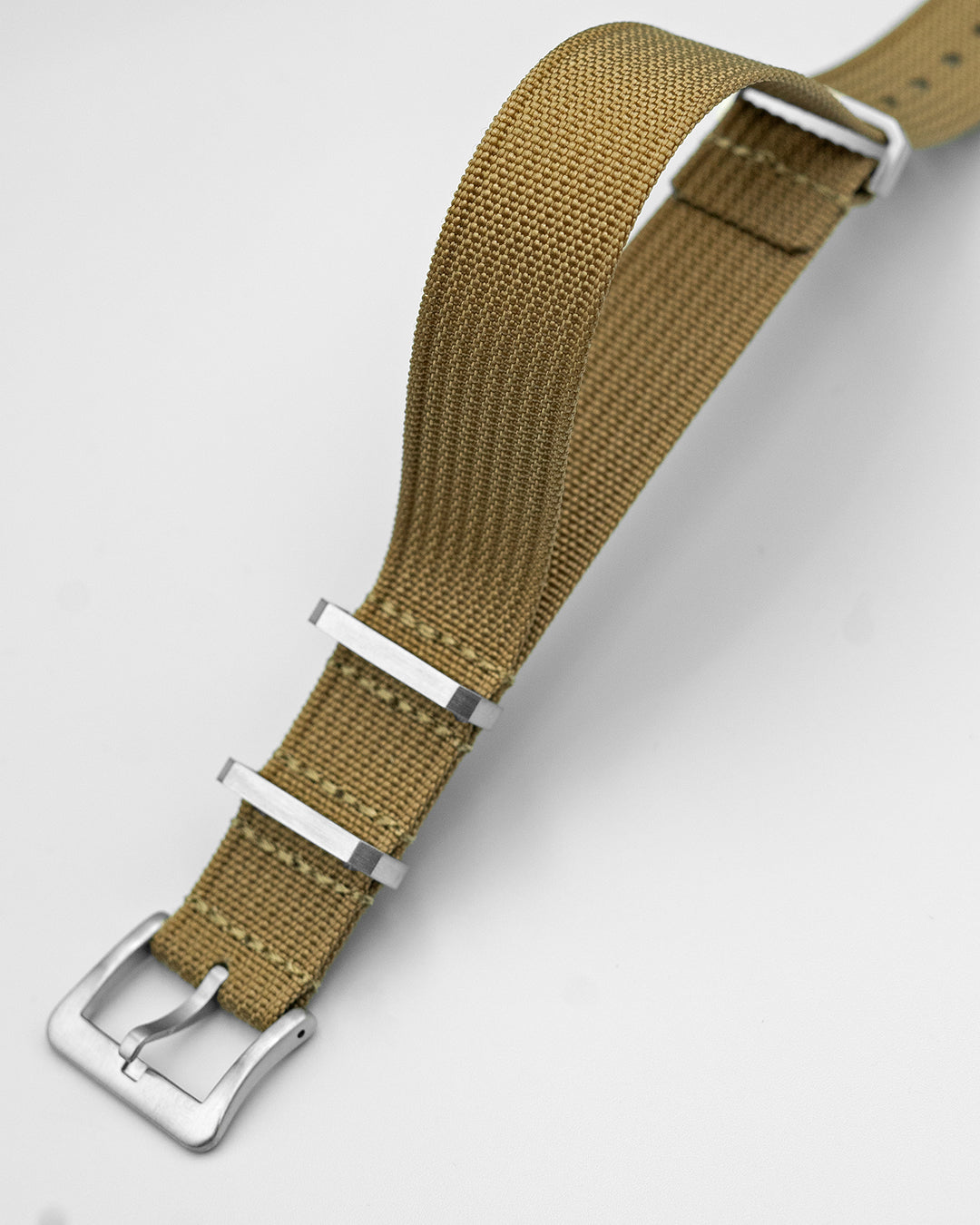 Nylon Vintage - 18mm Khaki (Double Pass)