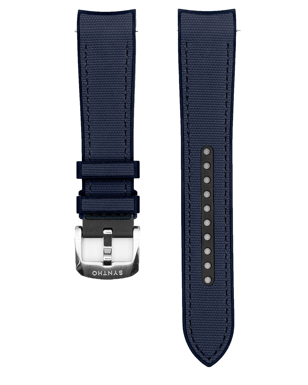 HYBRID RUBBER- FOR TUDOR BLACK BAY 58 / RANGER - BY SYNTHO (NAVY BLUE)