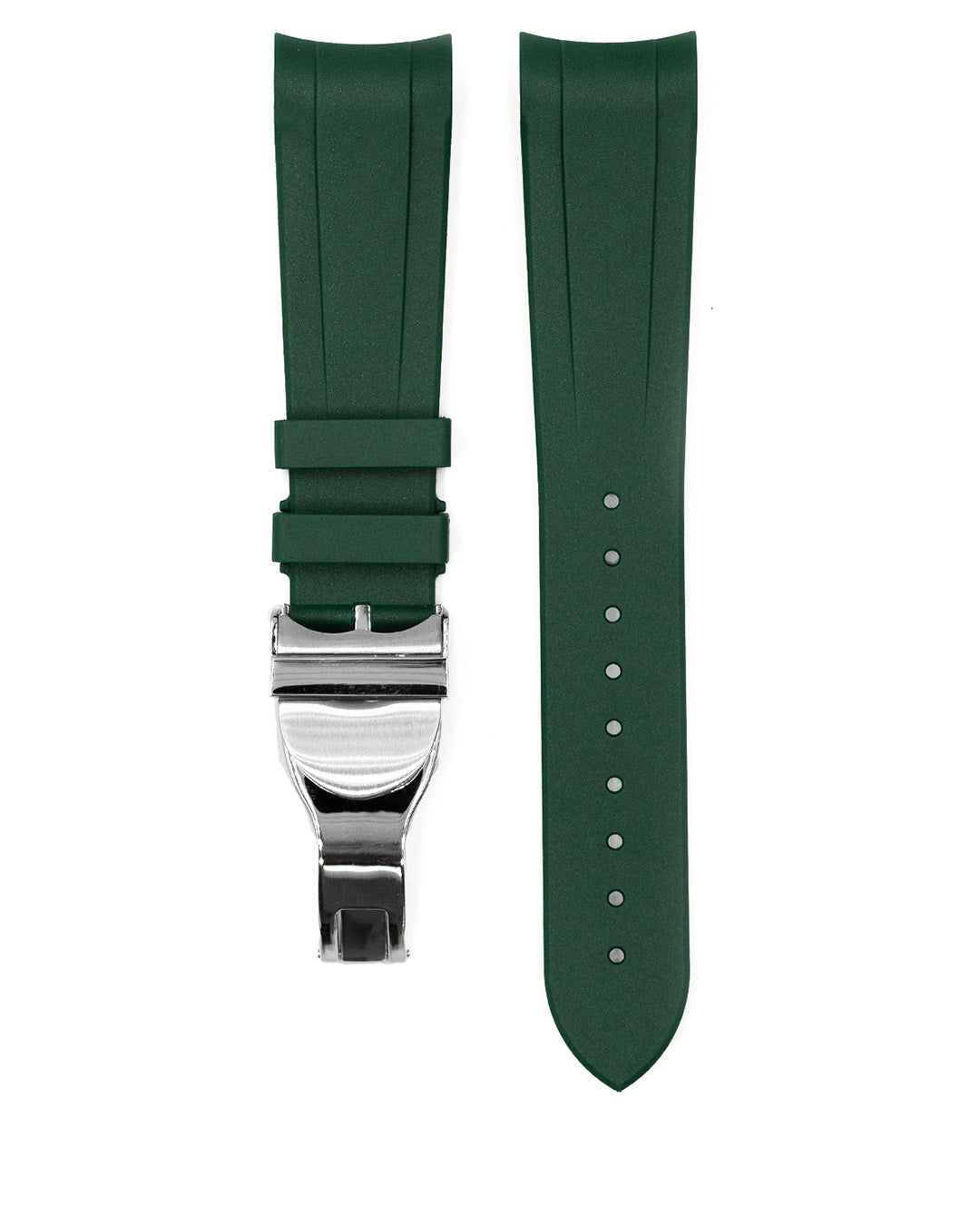 FKM RUBBER- FOR TUDOR BLACK BAY 41 / CHRONO / GMT (GREEN) - Monstraps