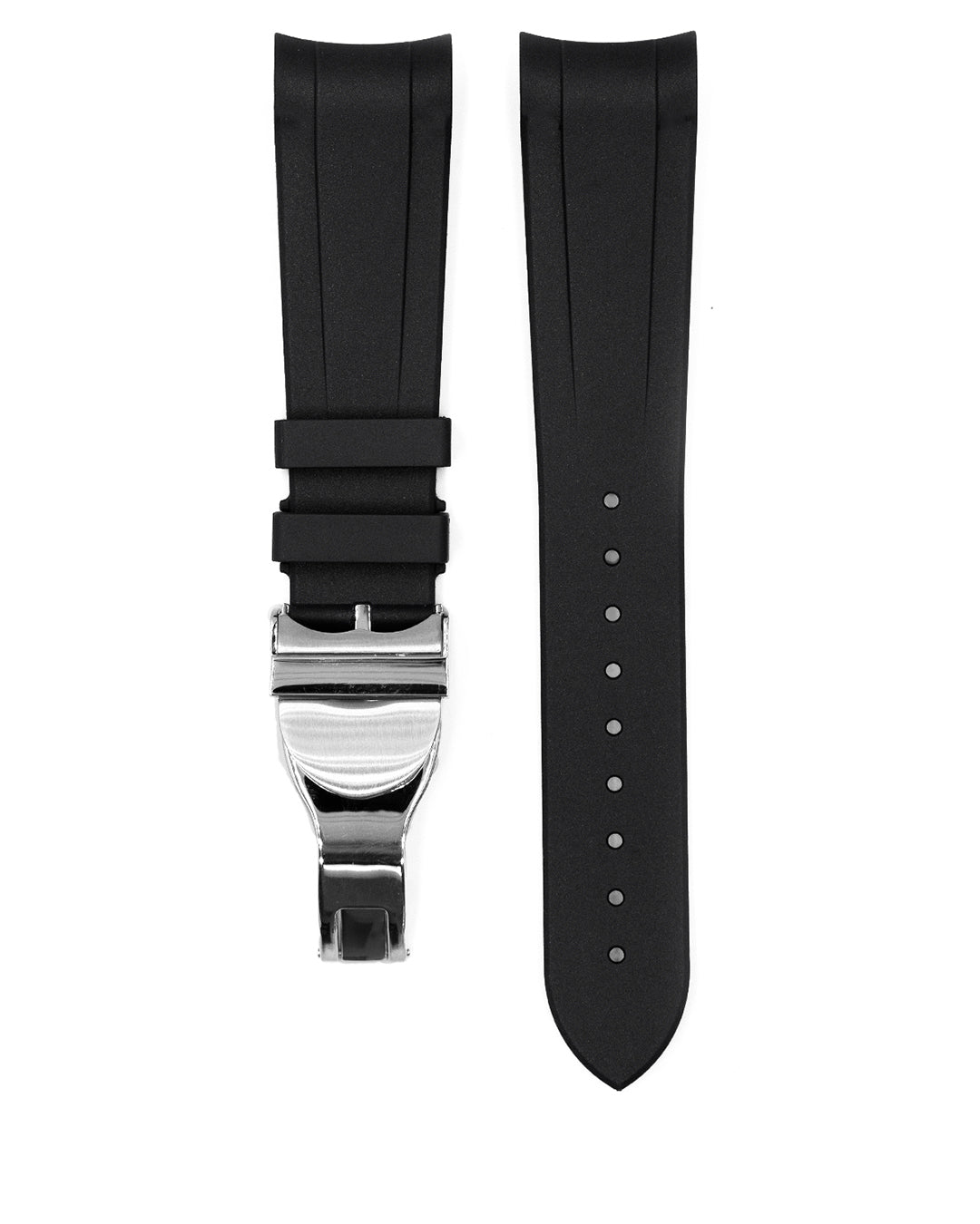 FKM RUBBER- FOR TUDOR BLACK BAY 41 / CHRONO / GMT (BLACK)