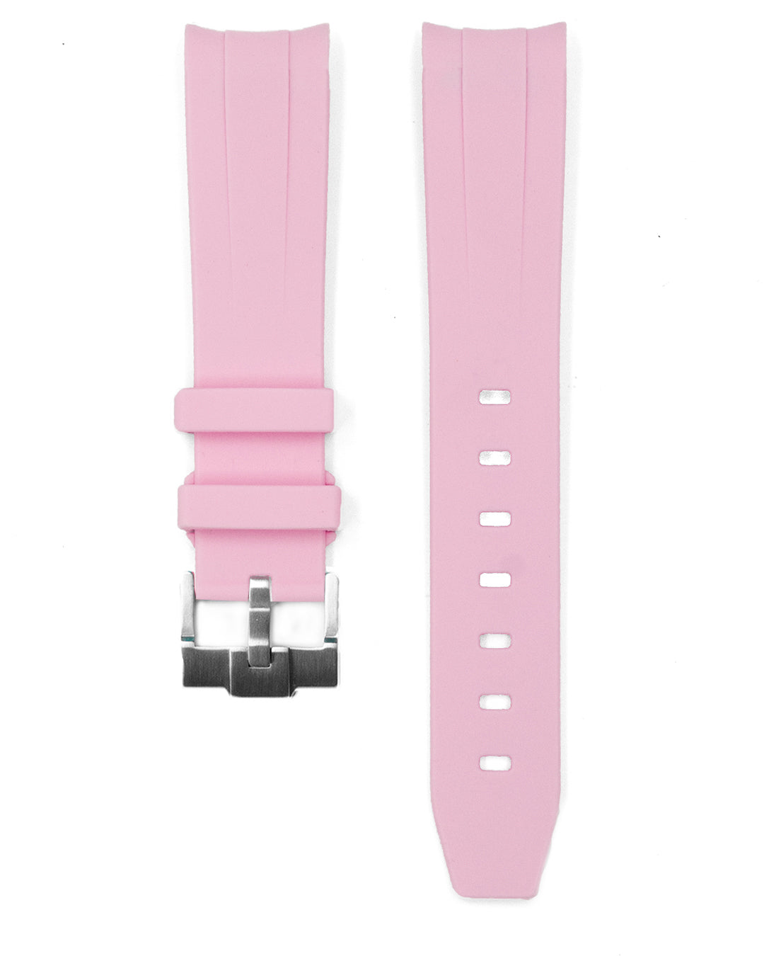 VULCANISED RUBBER - CURVED FITTED STRAP FOR MOONSWATCH