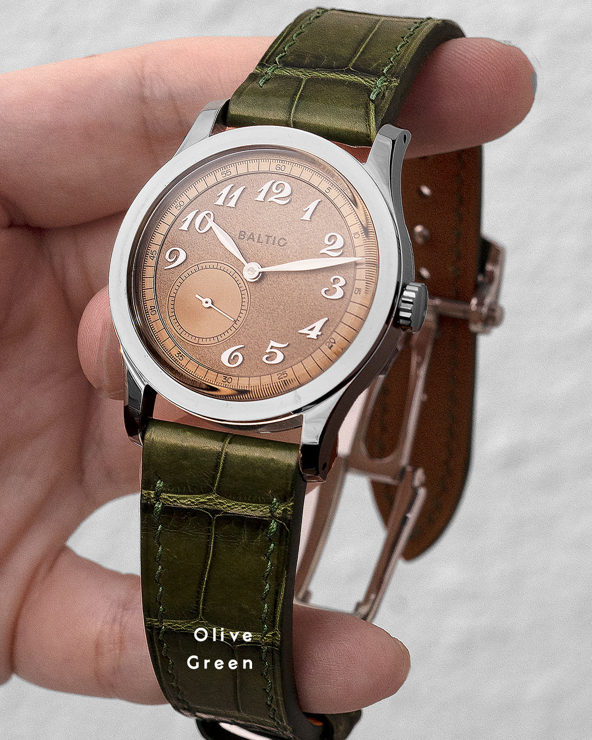 Custom - Alligator Leather Strap (Square Scales)