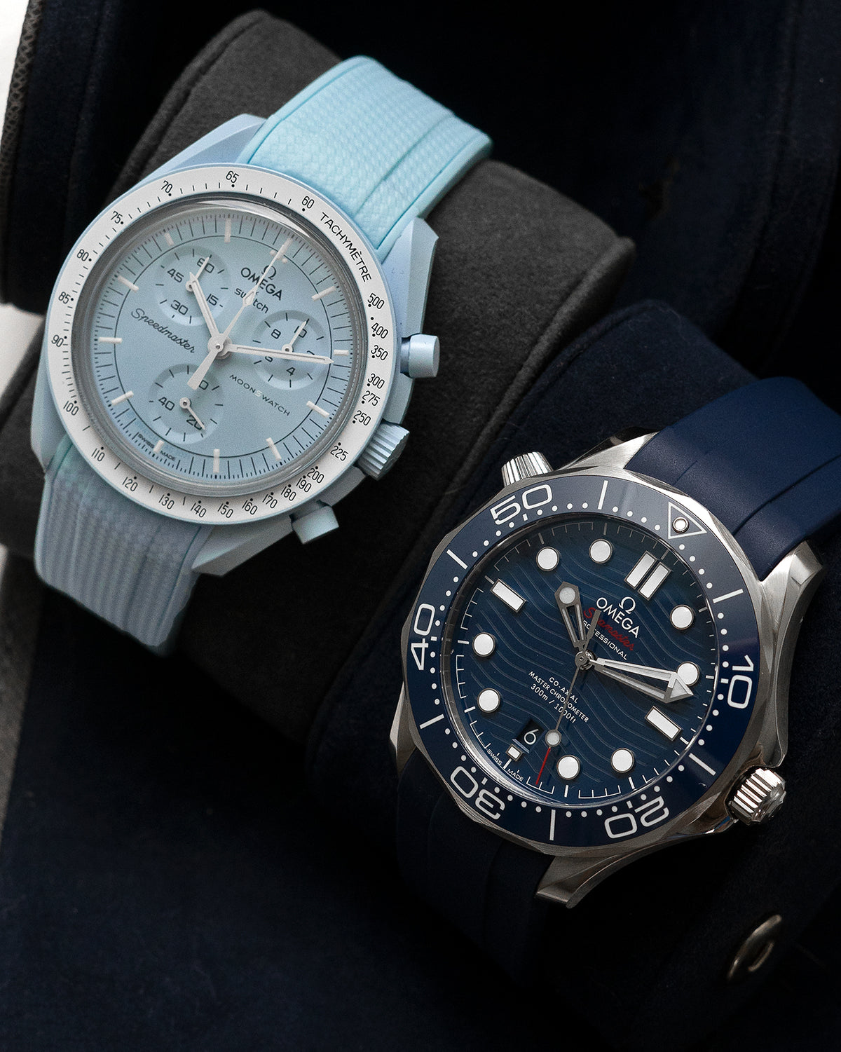 VULCANISED RUBBER - FOR OMEGA SEAMASTER 300 (CURVE FITTED)