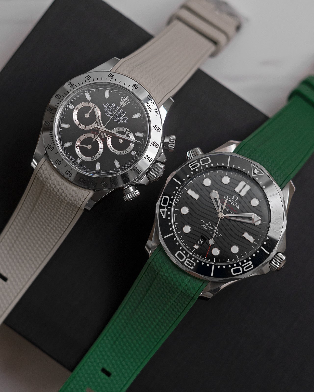 TEXTURED RUBBER - FOR ROLEX DAYTONA (CURVE FITTED)