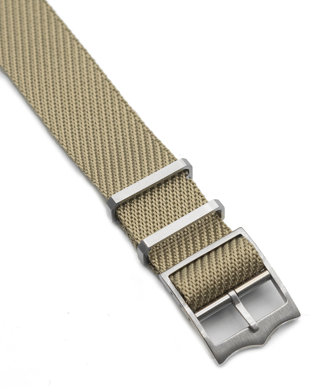 The 'Roger' - A single pass adjustable 'Bond' strap made of a soft nylon which is 2024 double weaved.