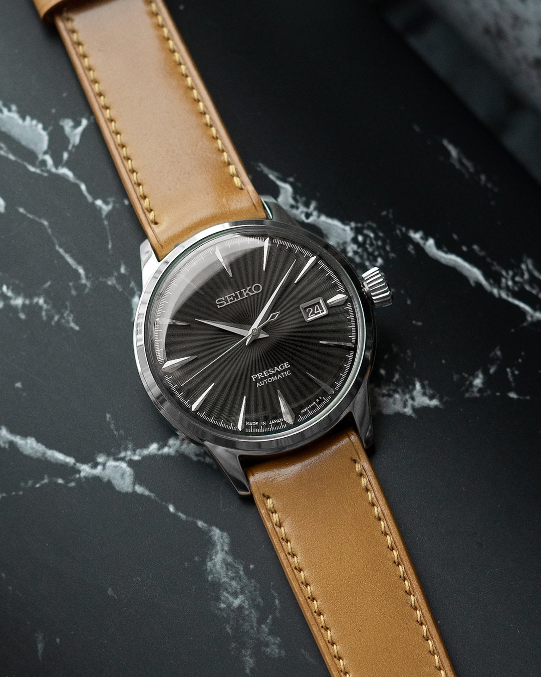 Shell Cordovan Strap (Caramel)