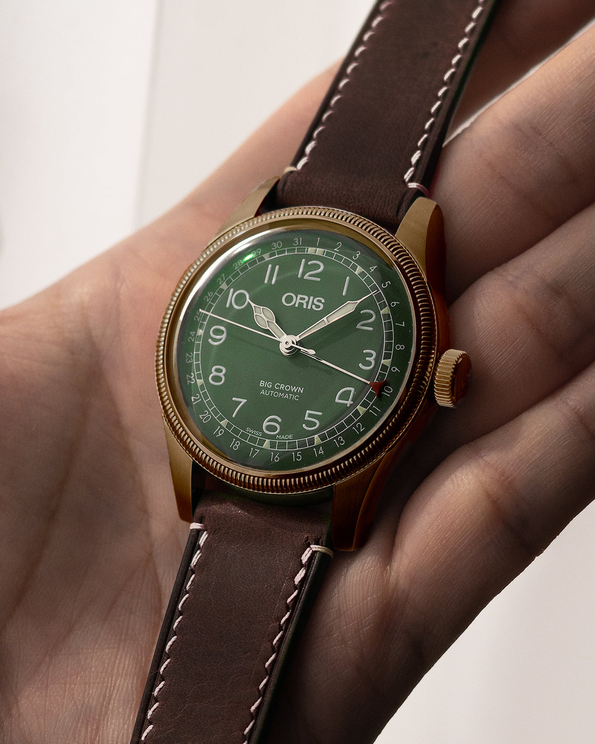 Custom - Vintage Italian Waxed Leather Strap