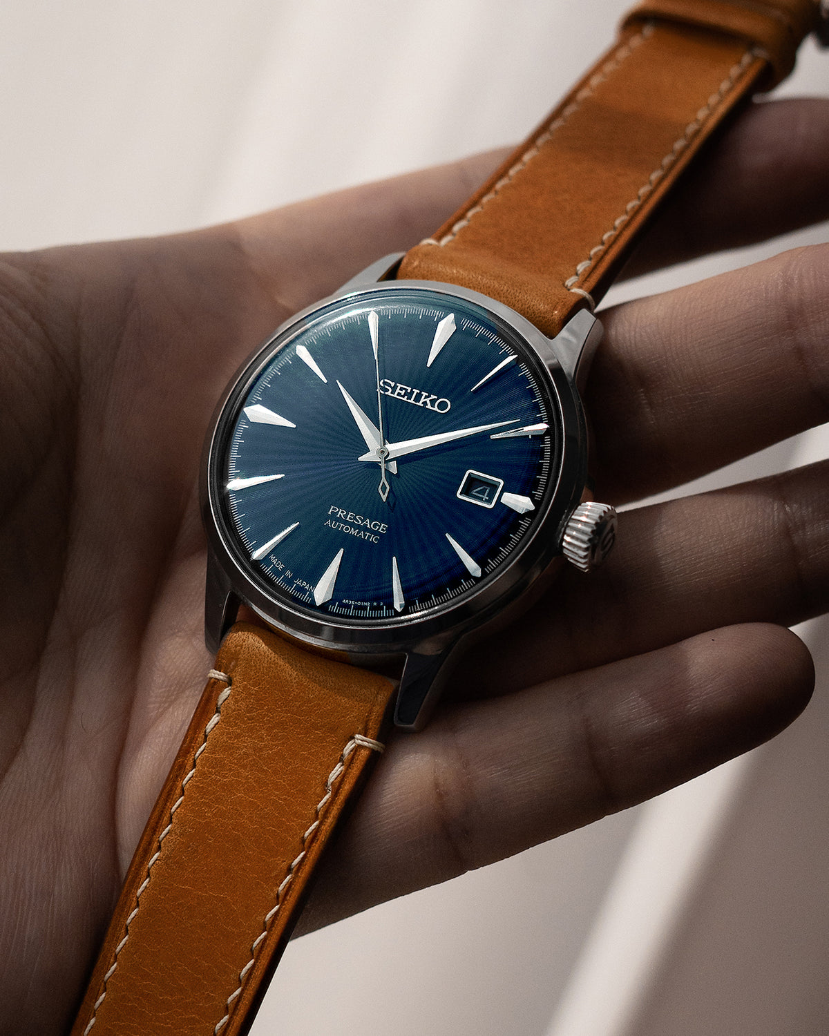 Custom - Vintage Italian Waxed Leather Strap