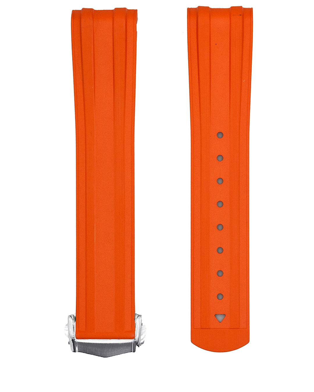 FKM RUBBER - FOR SEAMASTER DEPLOYANT STYLE (ORANGE)