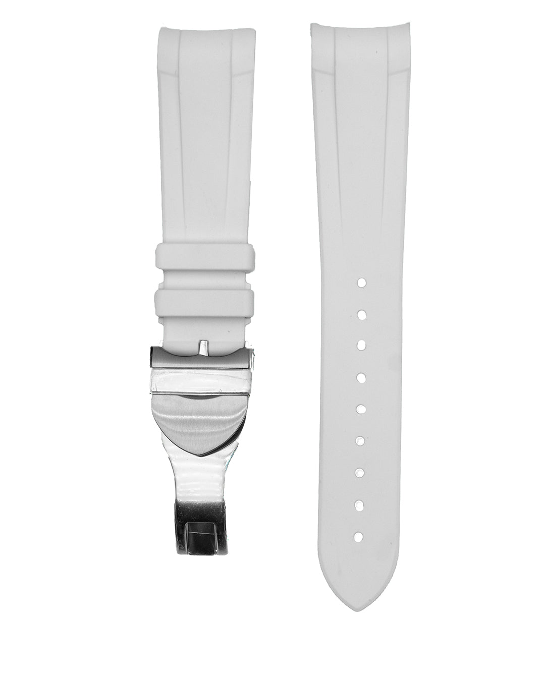 FKM RUBBER- FOR TUDOR BLACK BAY 41 / CHRONO / GMT (WHITE)