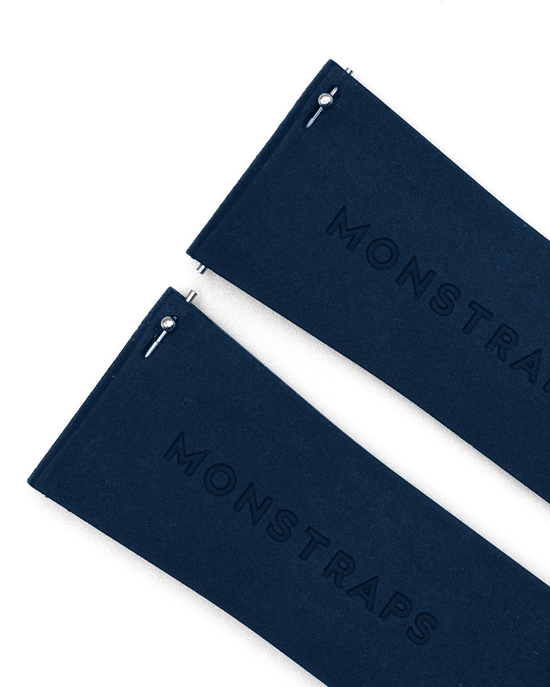 (23MM) FKM RUBBER - NAVY BLUE (STRAIGHT ENDS)