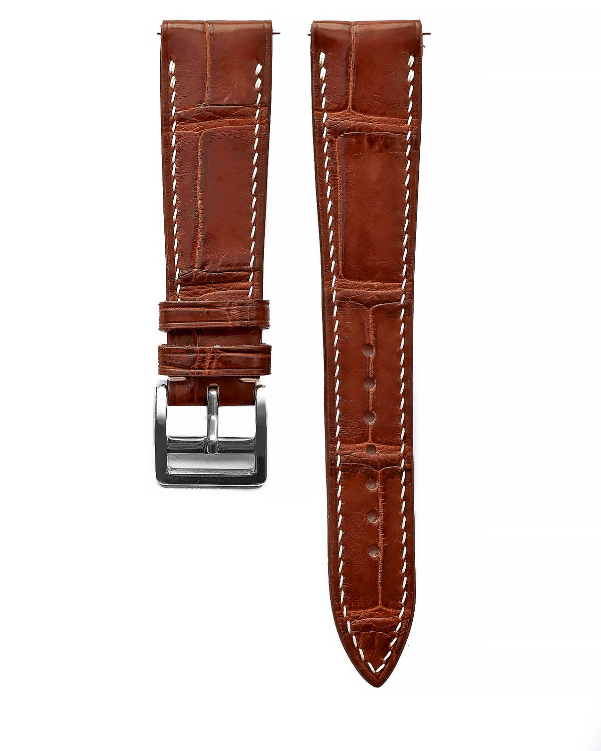 Custom - Alligator Leather Strap (Square Scales)