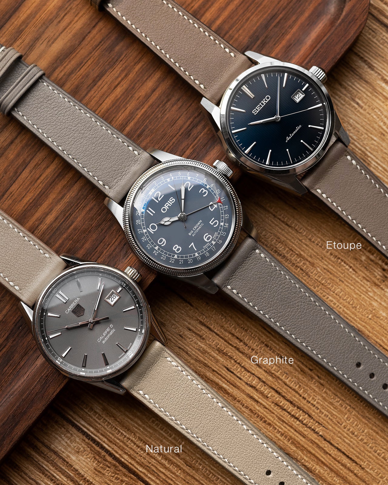 Swift Leather Strap (Graphite)