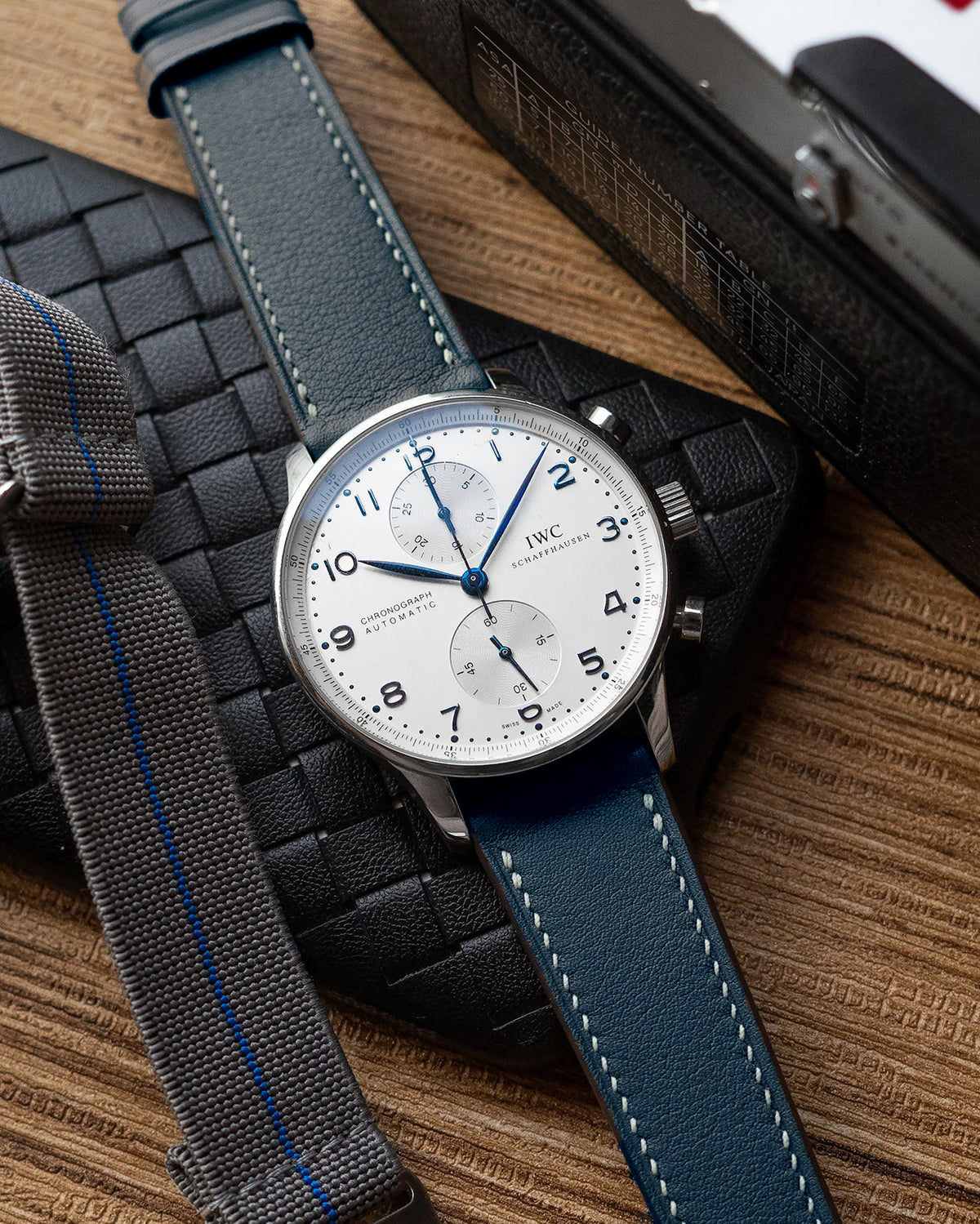 Swift Leather Strap (Indigo)