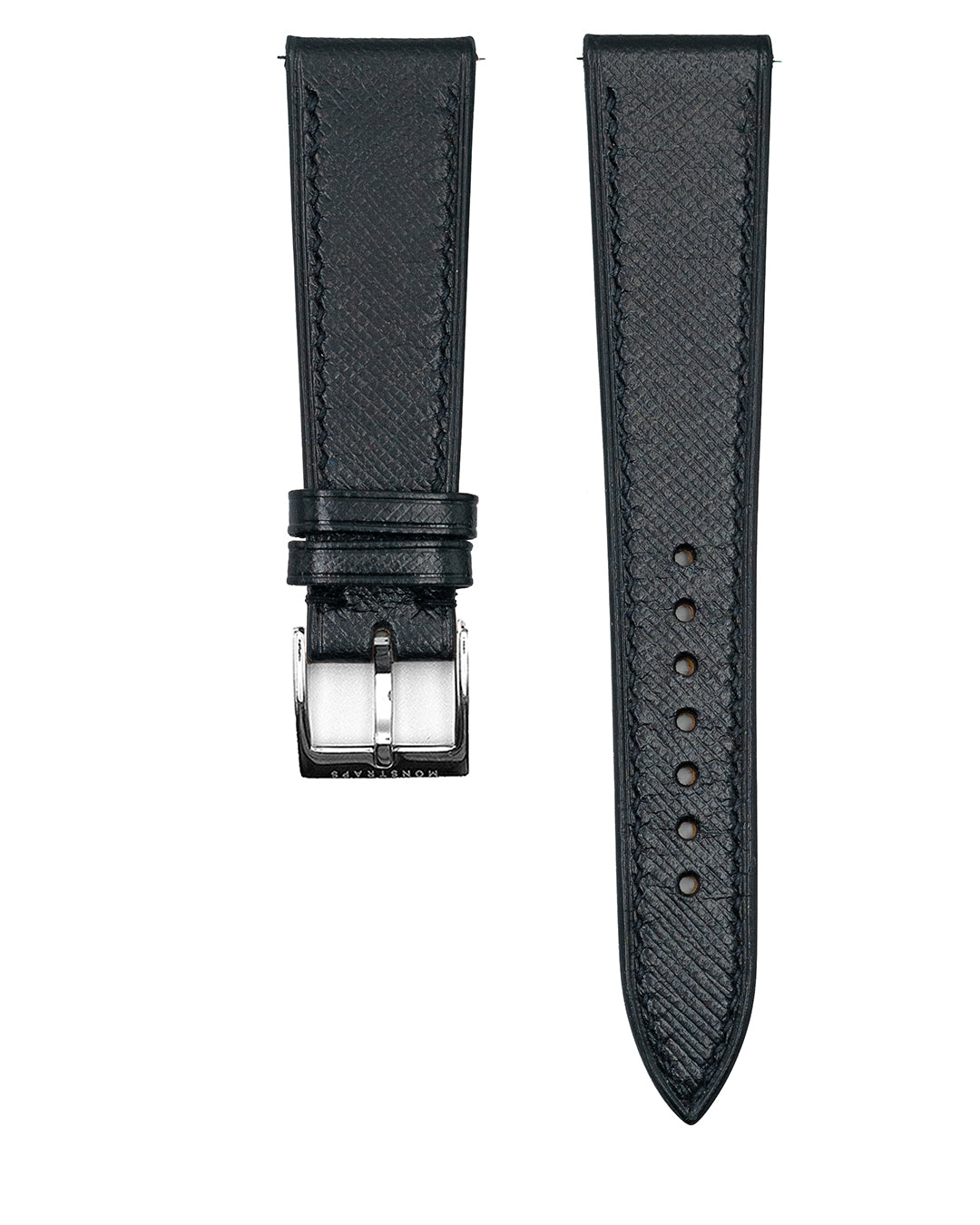 (21mm) Vintage Saffiano - Black (Regular)