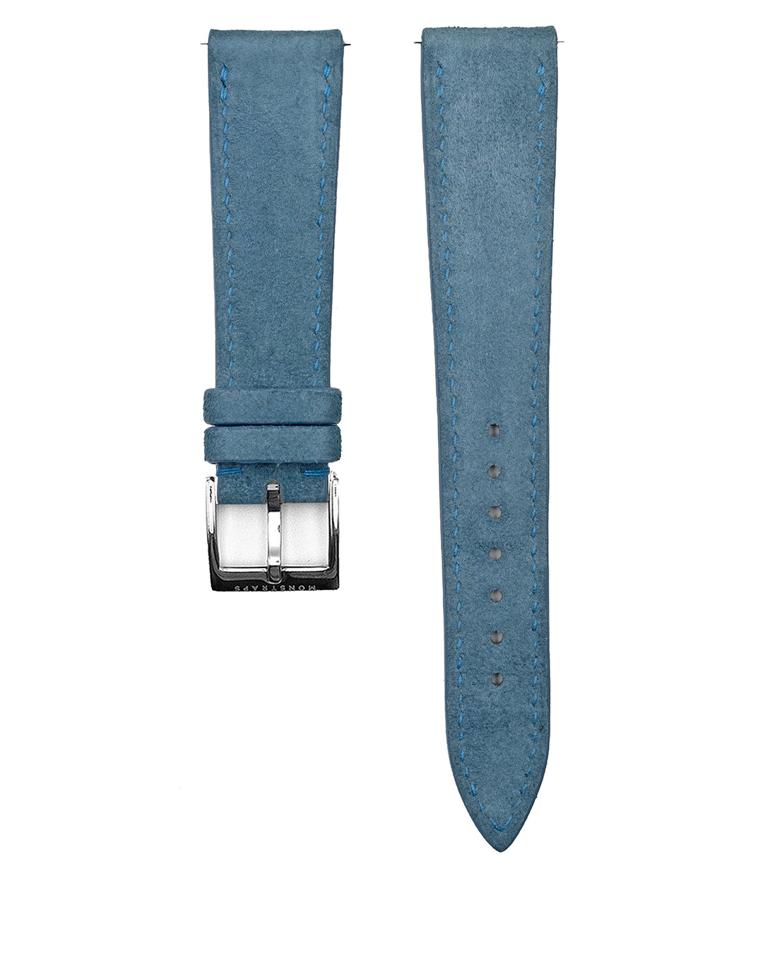 (20mm) Nubuck Leather - Steel Blue (Regular)