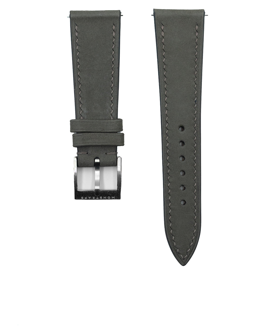 (21mm) Nubuck Leather - Slate Blue (Short)