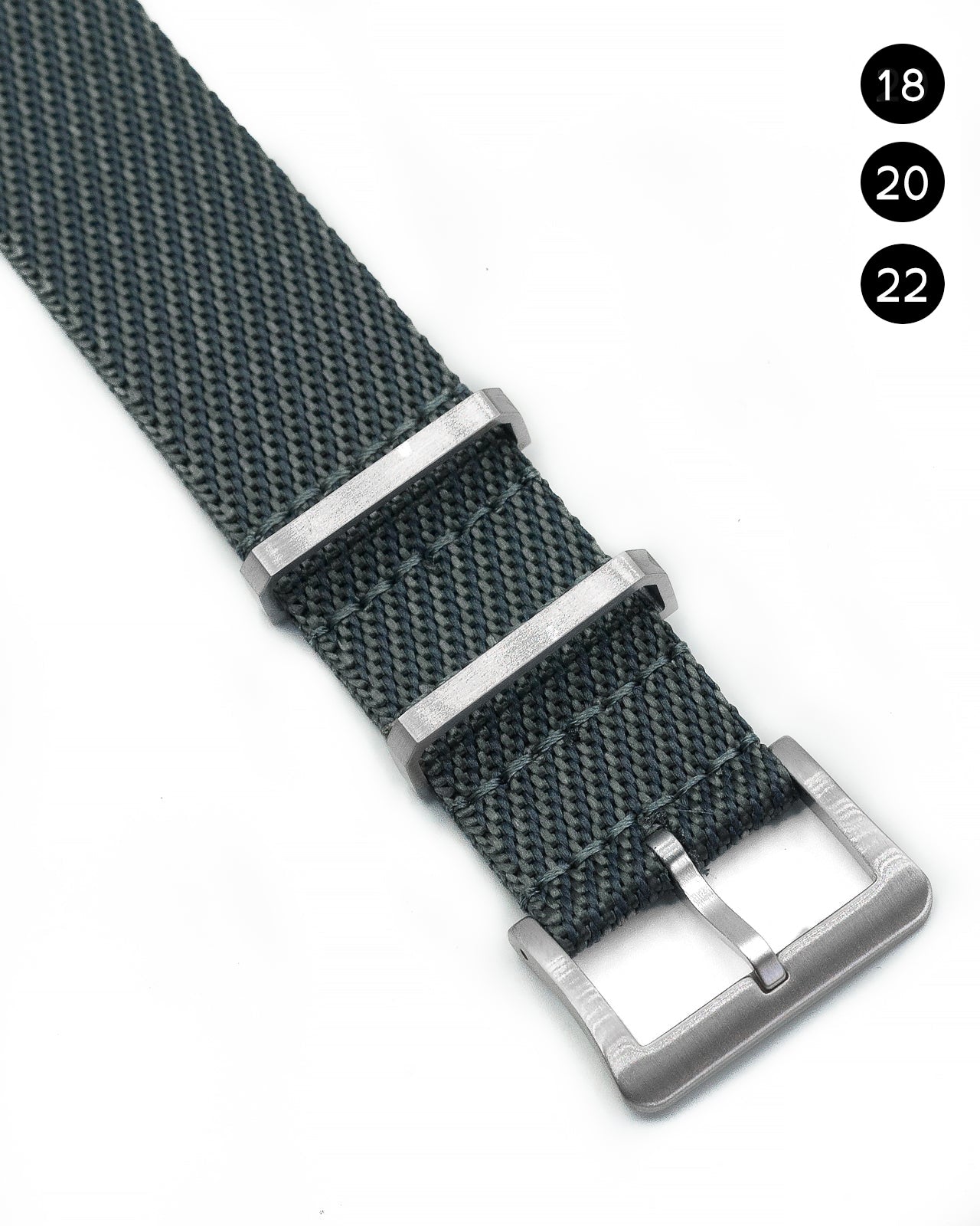 Nylon M II - Twill Grey