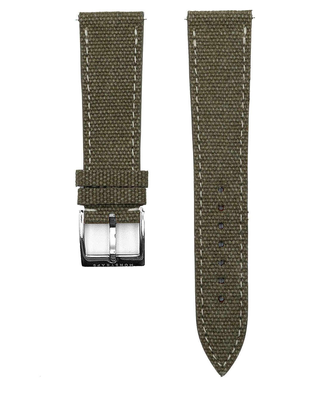 (21mm) Vintage Canvas - Military Green (Regular)