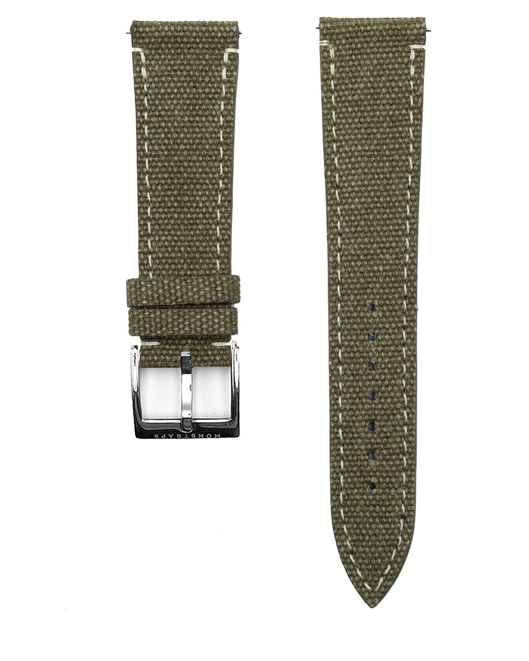(21mm) Vintage Canvas -  Military Green (Regular)