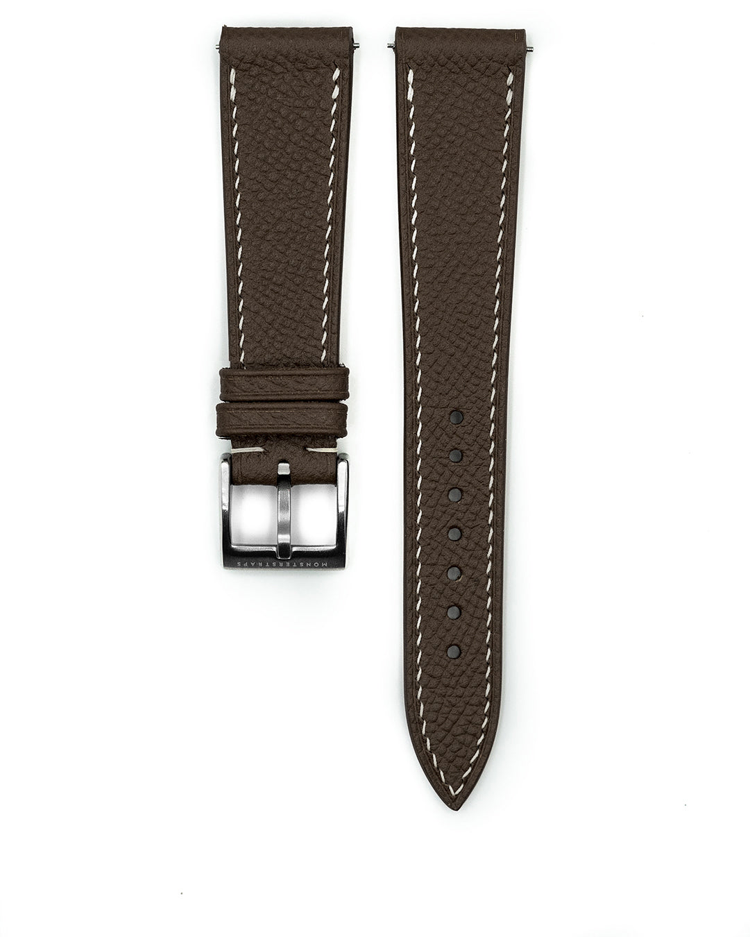 Epsom Leather Strap (Chocolate) - Monstraps