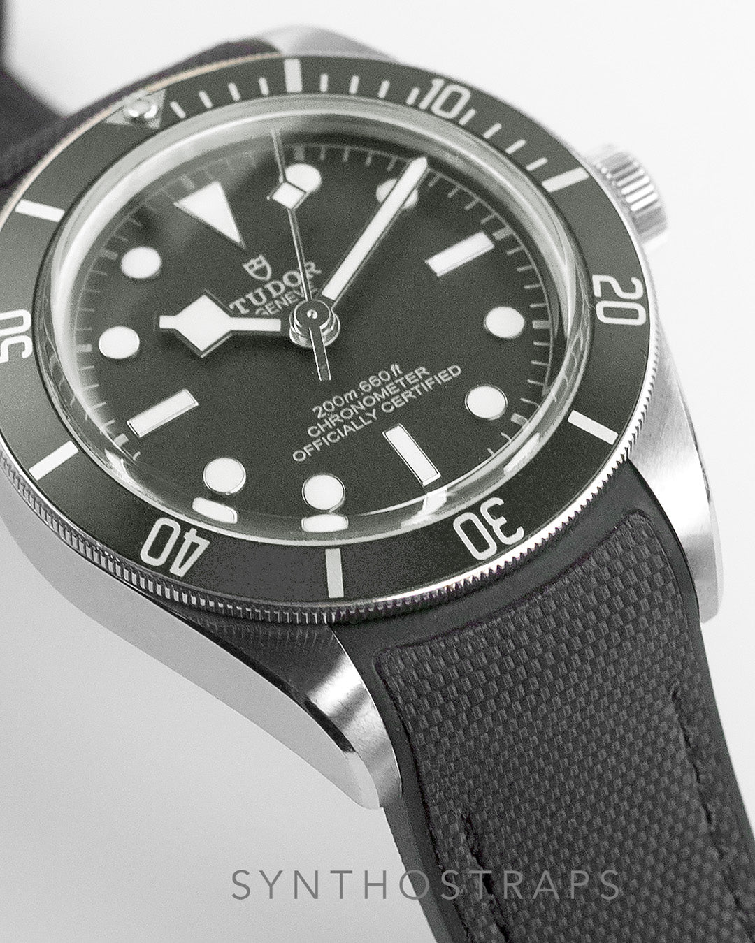 HYBRID RUBBER- FOR TUDOR BLACK BAY 58 / RANGER - BY SYNTHO (GREY)