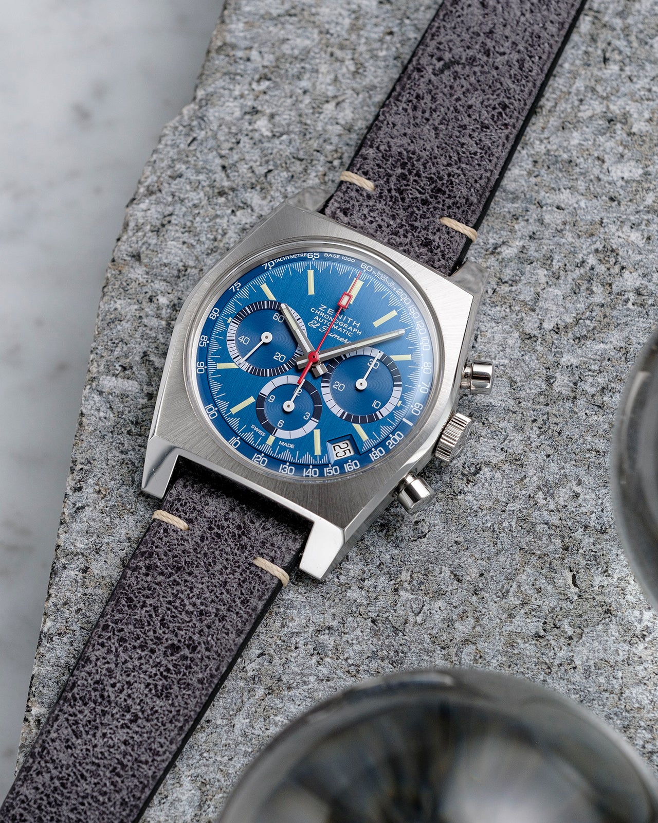 Vintage Leather Strap - Aged Black