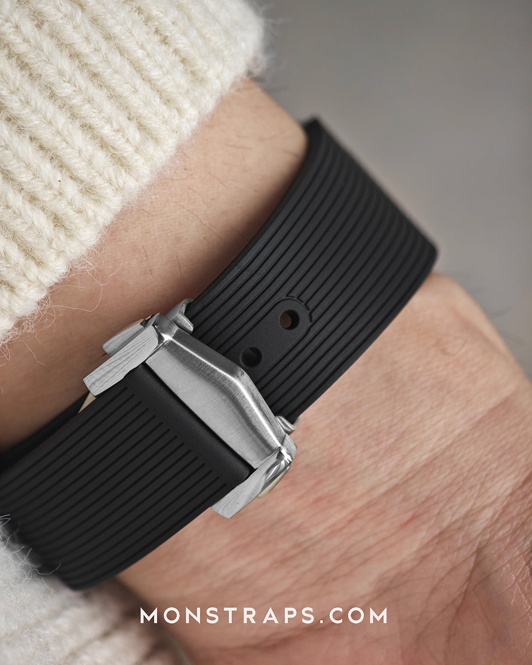 INTEGRATED RUBBER - FOR CITIZEN ZENSHIN SUPER TITANIUM (GREEN)