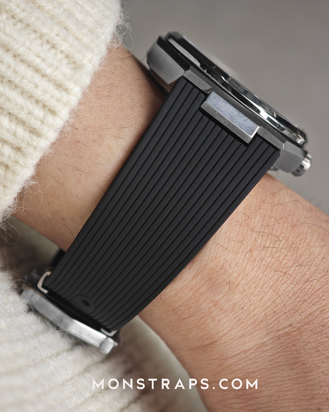 INTEGRATED RUBBER - FOR CITIZEN ZENSHIN SUPER TITANIUM (GREEN)