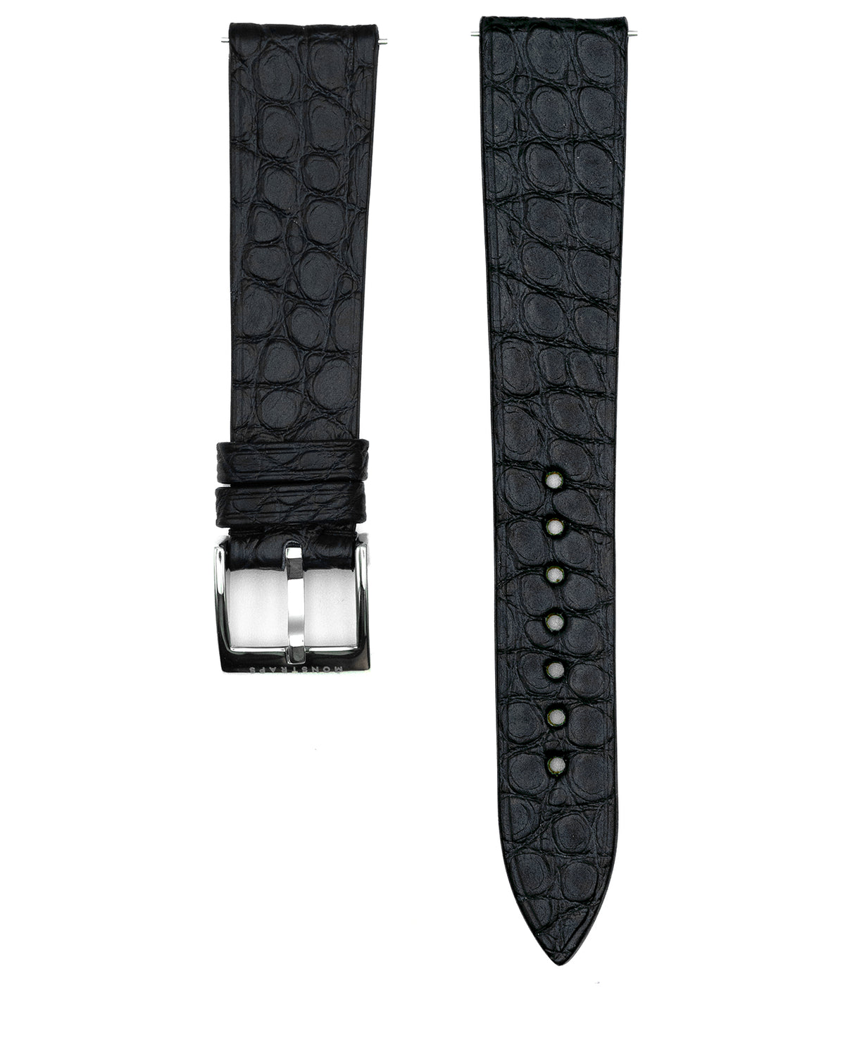 Custom - Alligator Flank Leather Strap (Round Scales)