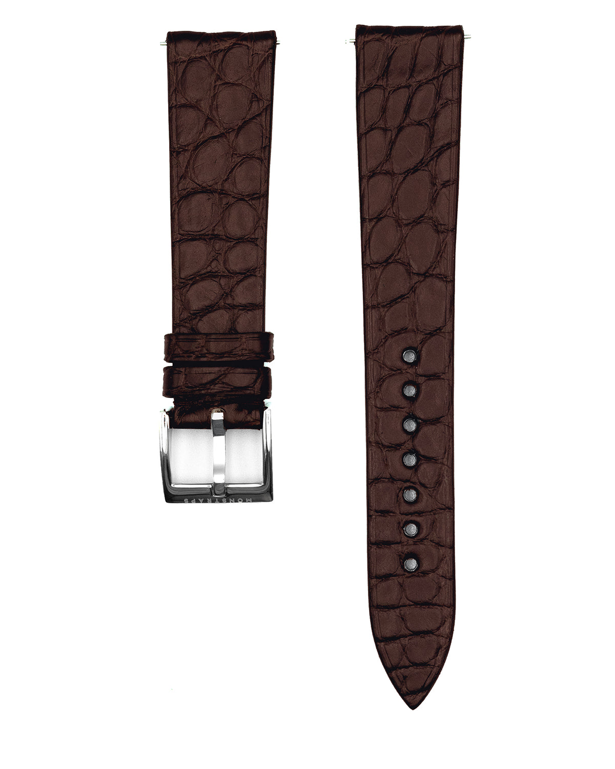 Custom - Alligator Flank Leather Strap (Round Scales)