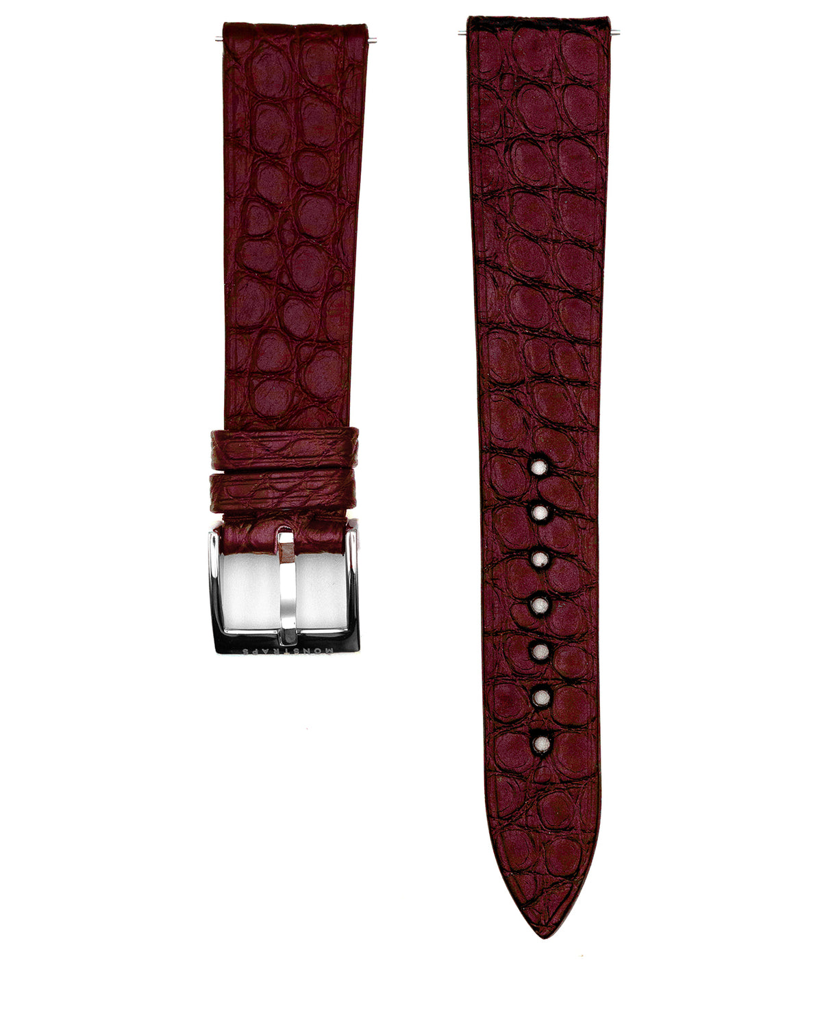 Custom - Alligator Flank Leather Strap (Round Scales)