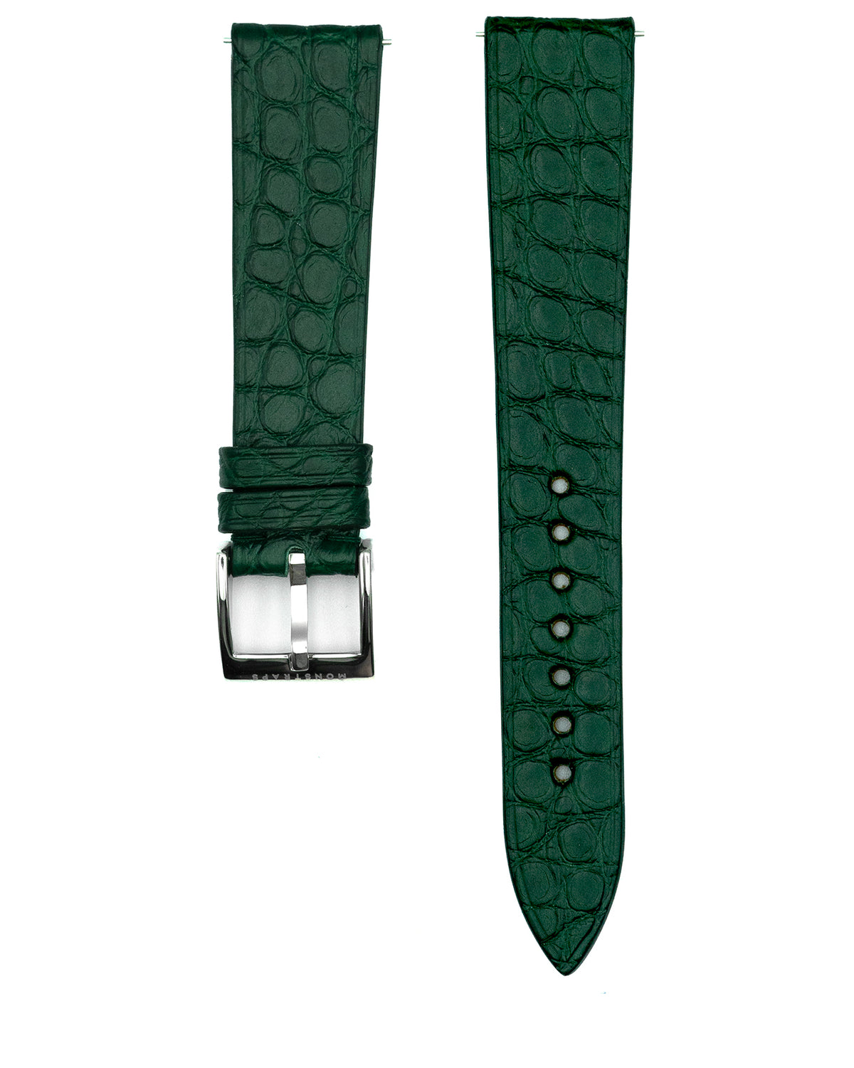 Custom - Alligator Flank Leather Strap (Round Scales)
