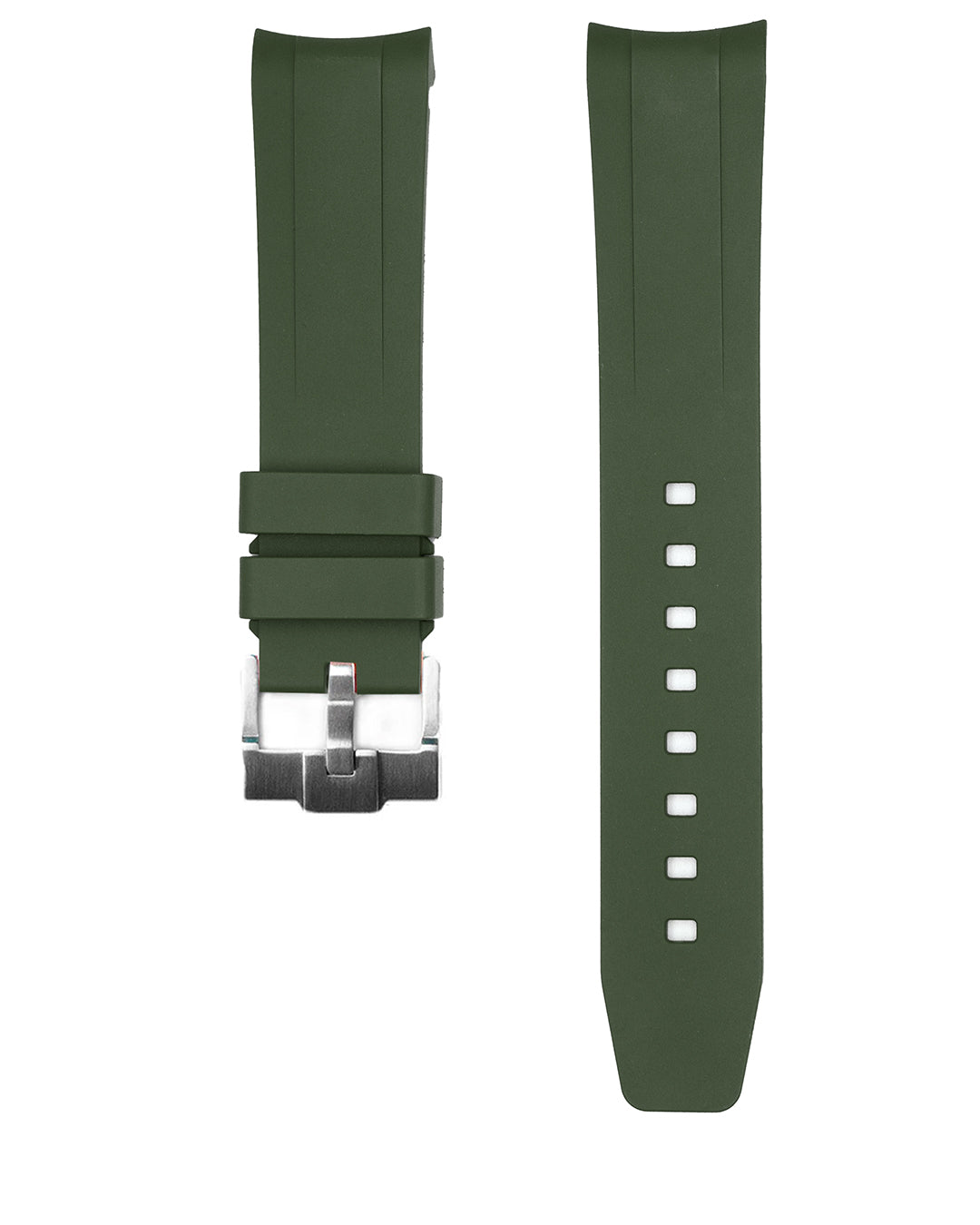 FKM RUBBER- FOR TUDOR BLACK BAY 58 / BB58 GMT (KHAKI GREEN)