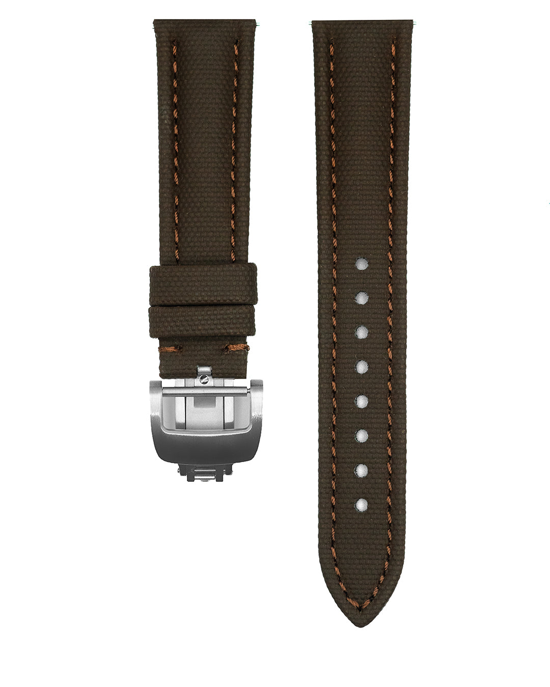 Classic Sailcloth - Brown (Brown Stitching)