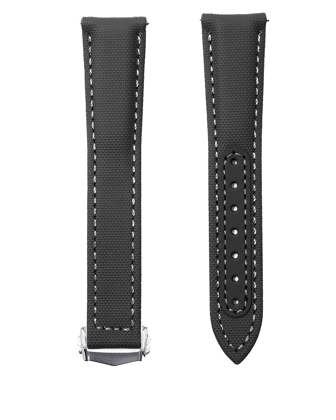 Classic Sailcloth Deployant Style - Black with white stitching