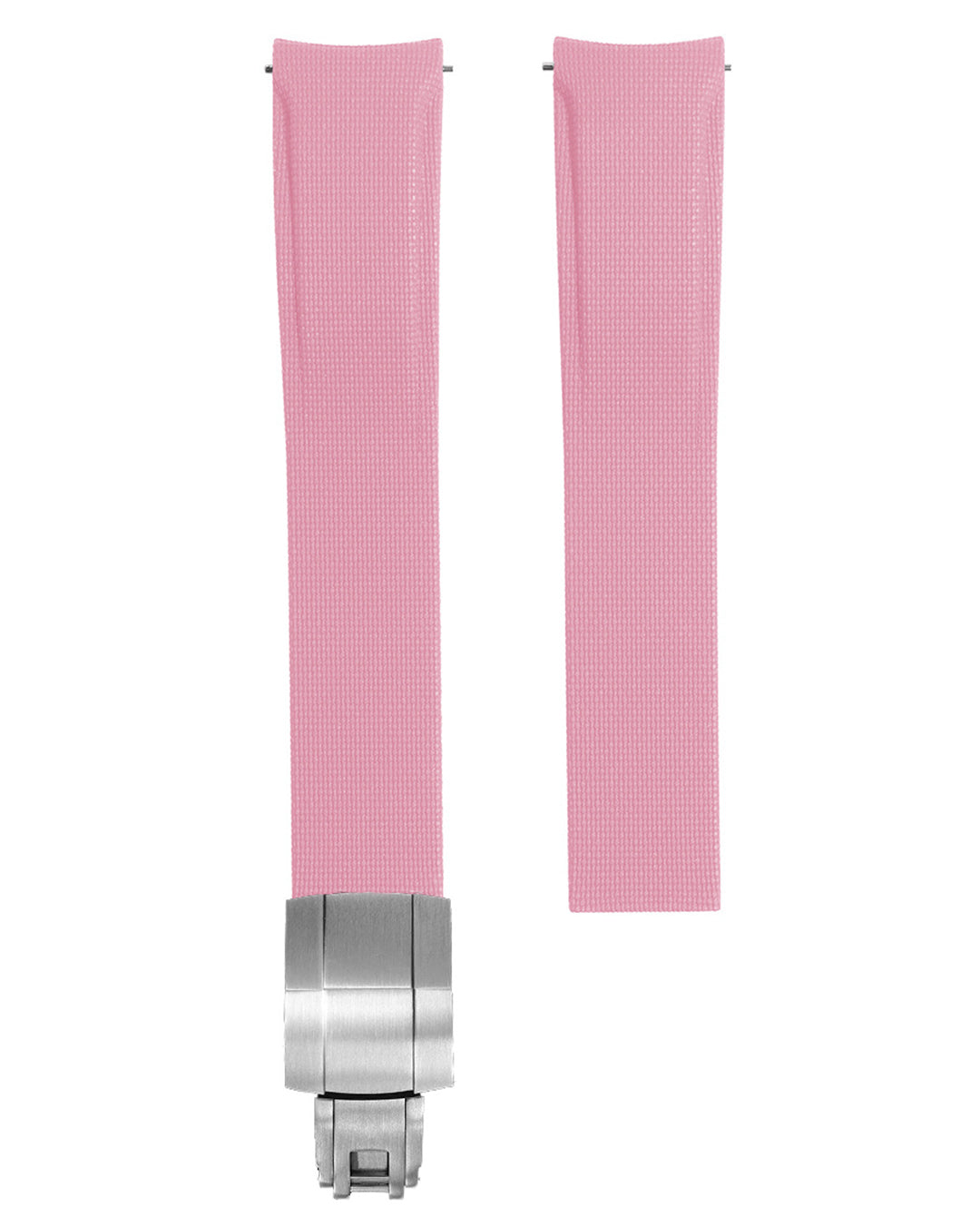CURVED END UNIVERSAL HYBRID RUBBER (CUT TO FIT, SPRINGLEAF DEPLOYANT CLASP STYLE)