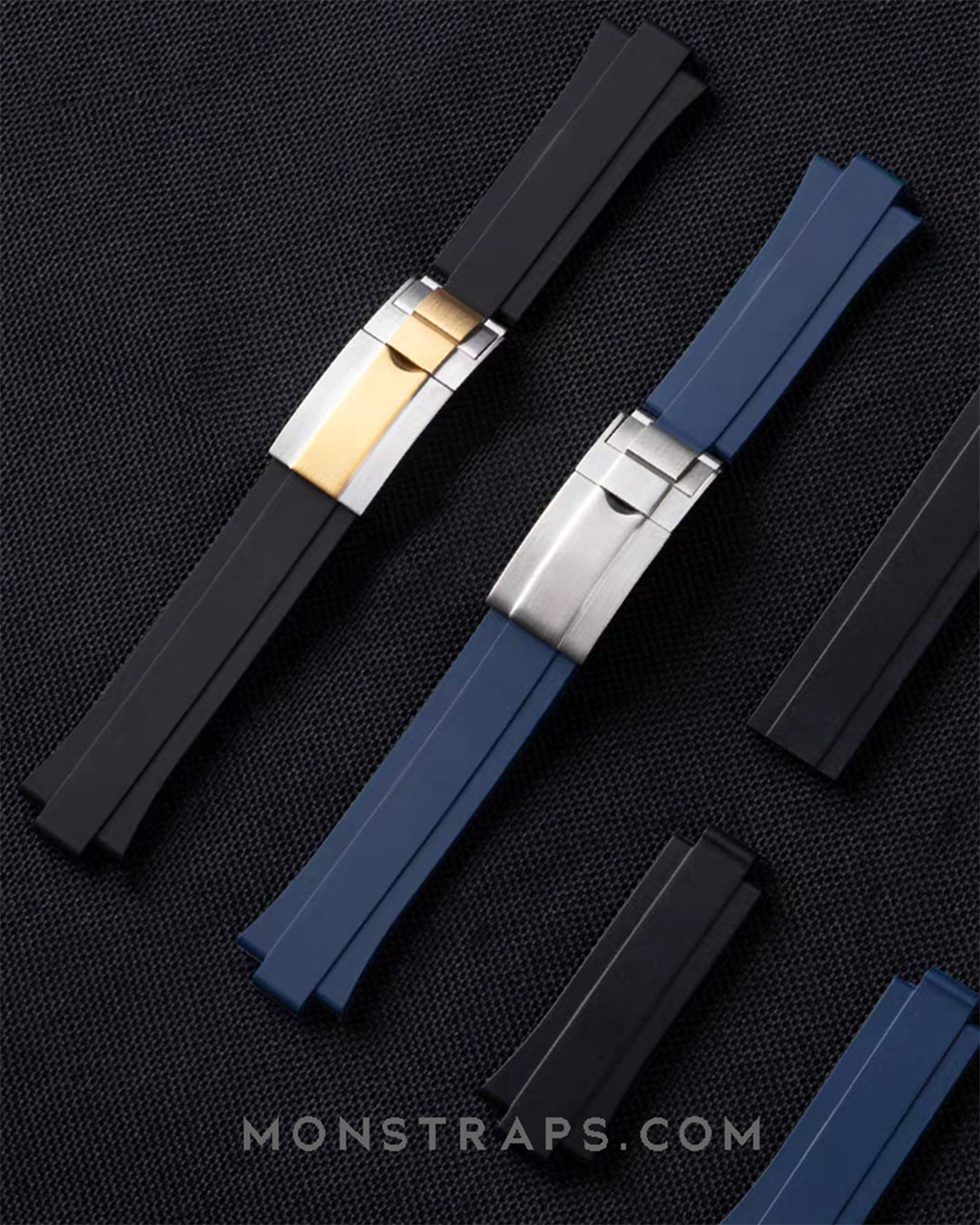 (NEW!) FKM END LINK RUBBER- FOR TUDOR BB54 / BB58 / RANGER (BLACK)