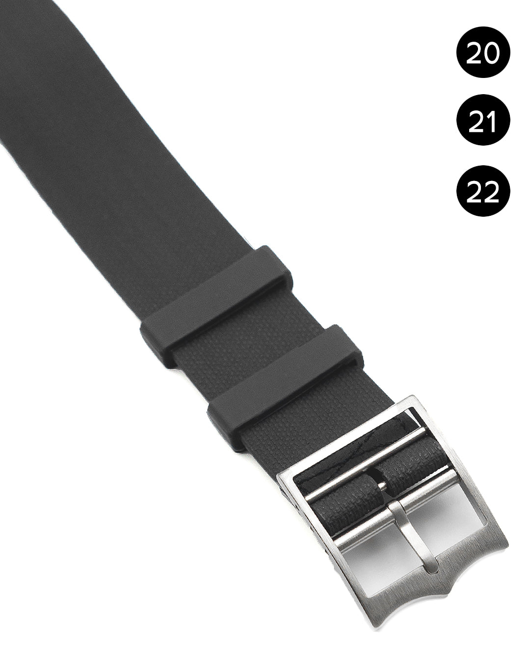 For Tudor Models  - FKM Rubber Black (Single Pass, Universal Fit)