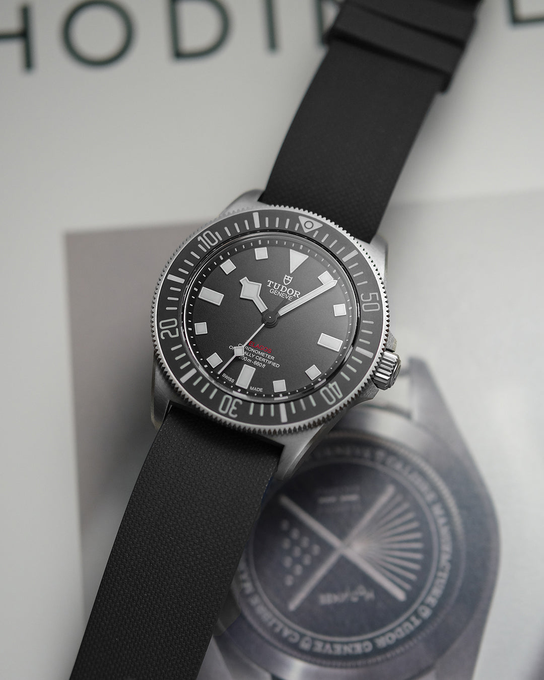 For Tudor Models  - FKM Rubber Black (Single Pass, Universal Fit)