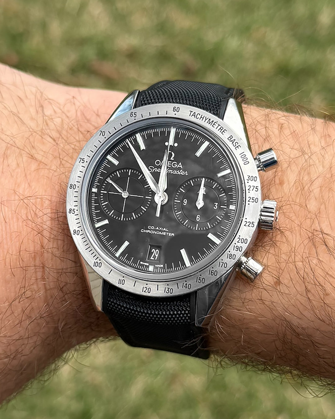 HYBRID RUBBER- FOR SPEEDMASTER (BLACK NYLON)