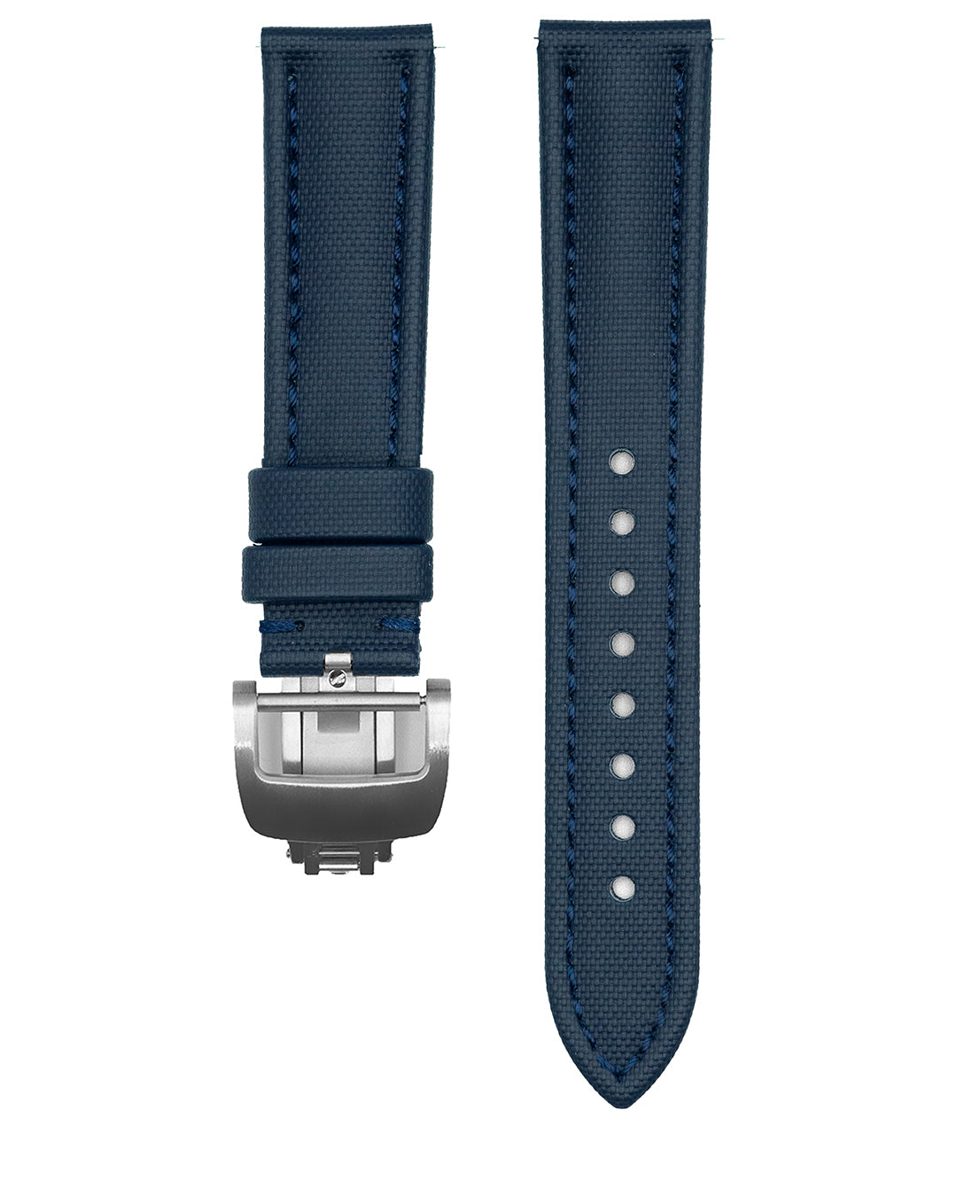 Classic Sailcloth - Navy (Navy Stitching)